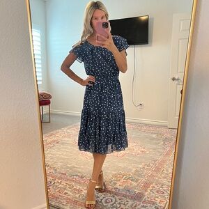 Jcrew XXS floral midi dress